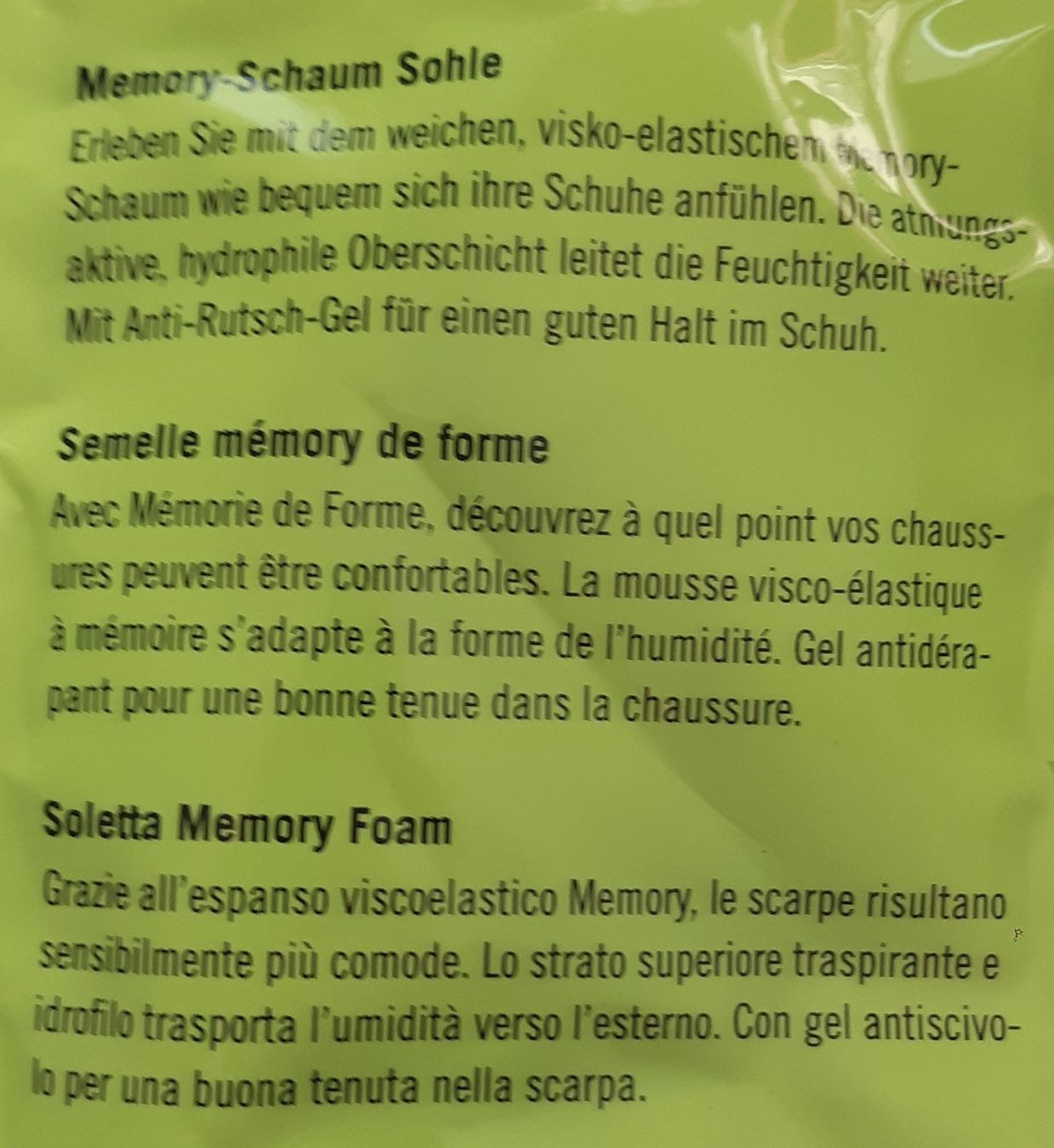 Scarpe da donna: Semelles à mémoire de forme - Taille 40/41 – Nuovo (secondo la descrizione) da La Chaux-de-Fonds venduto da beasach 2