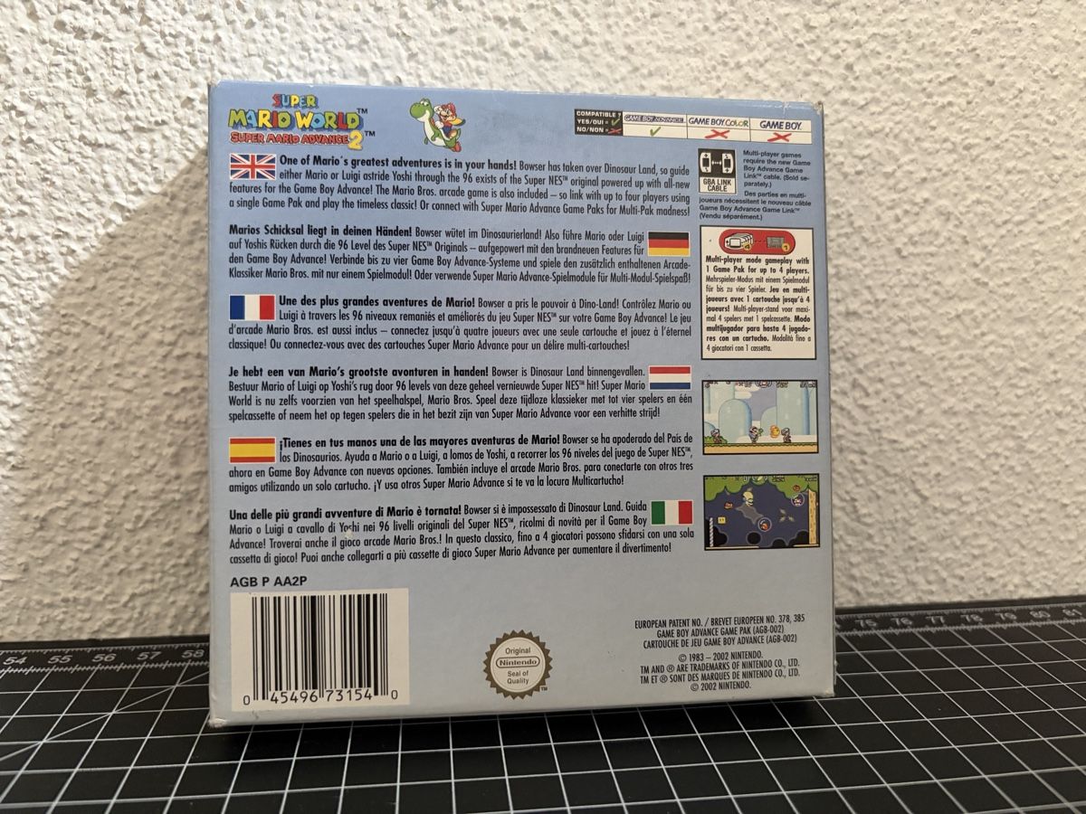 Nintendo Jeux: Game Boy Advance Super Mario World mit OVP – D'occasion à Rorschacherberg par TheCollector159 4