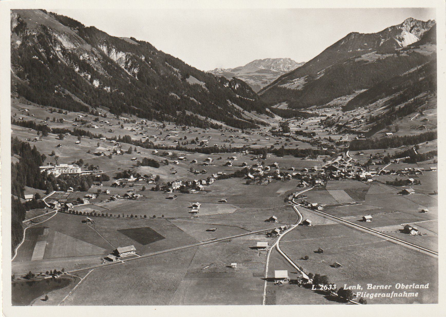 Cartoline postali: Lenk Flugaufnahme – Usato da Rorschacherberg venduto da fratovi2
