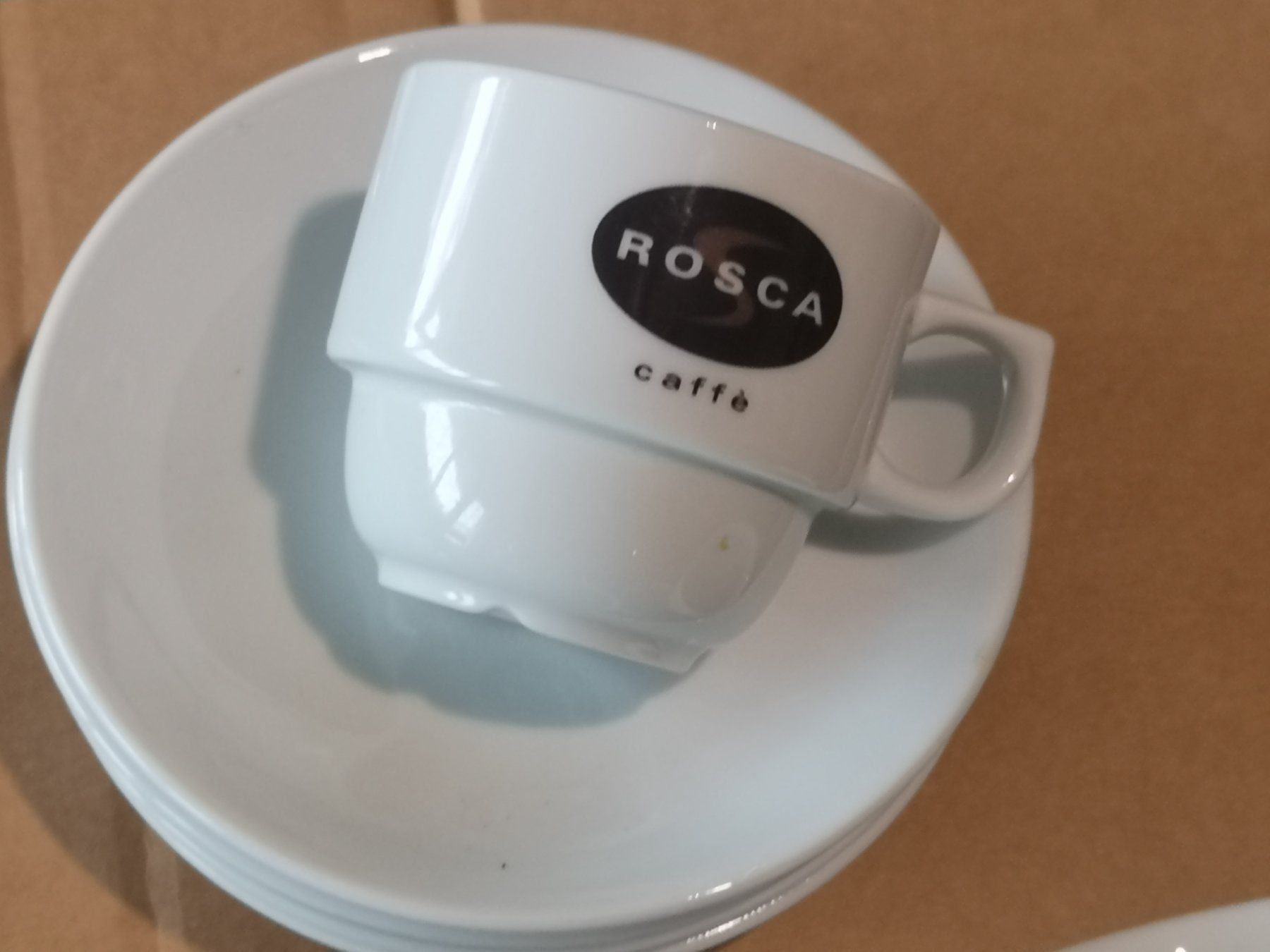Tazze: Espressotasse 4 Espresso Tassen von ROSCA caffé – Nuovo (secondo la descrizione) da Kloten venduto da Thaipc 3