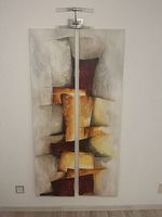 Tableau acrylique. 