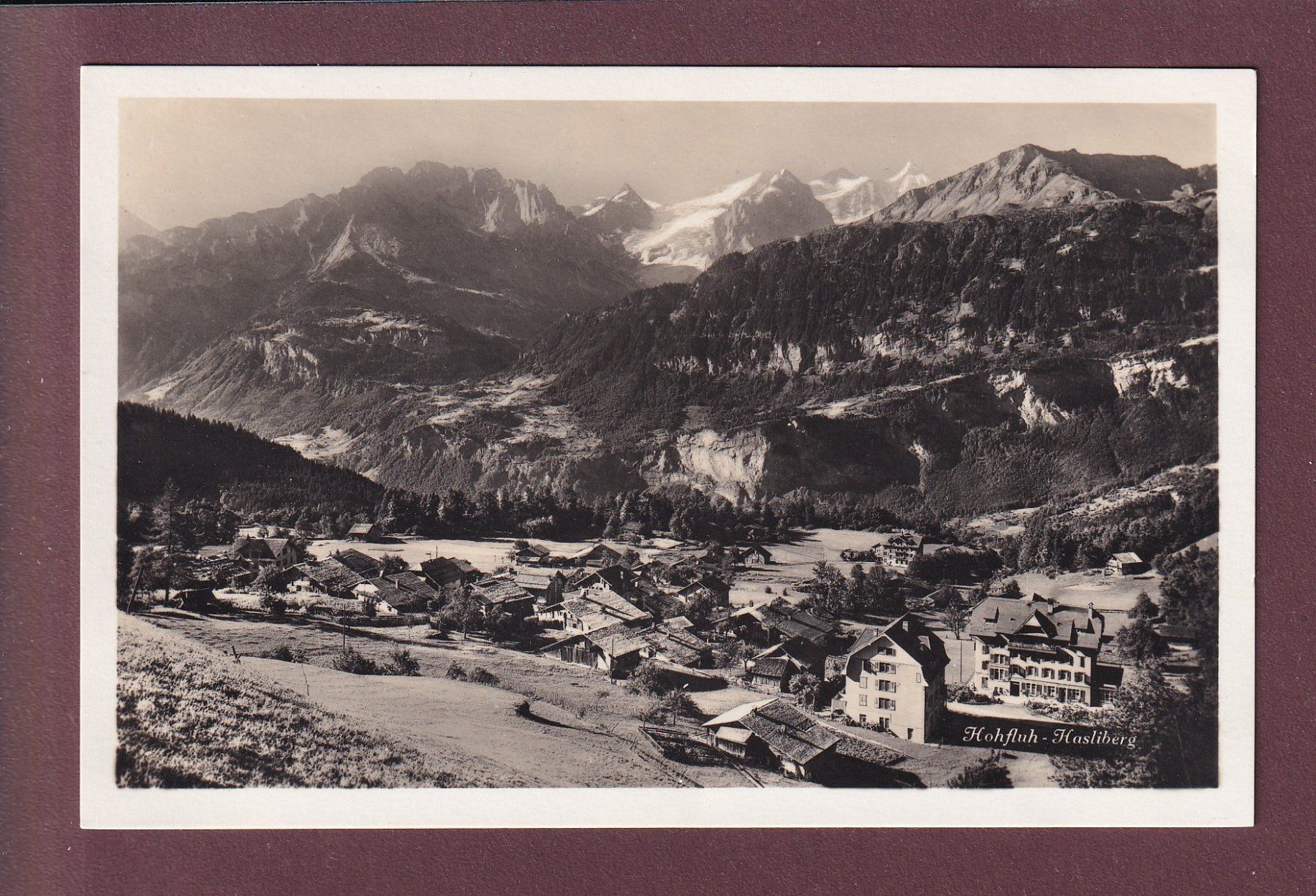 Cartes postales: HOHFLUH - HASLIBERG – D'occasion à Pully par nicecards