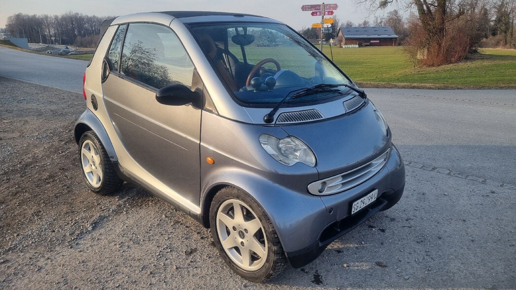 Smart Autos: Smart 450 Cabrio – Gebraucht aus Altenrhein von Blauwild 1