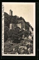 AK Baden, Blick zur Ruine Stein, 1928