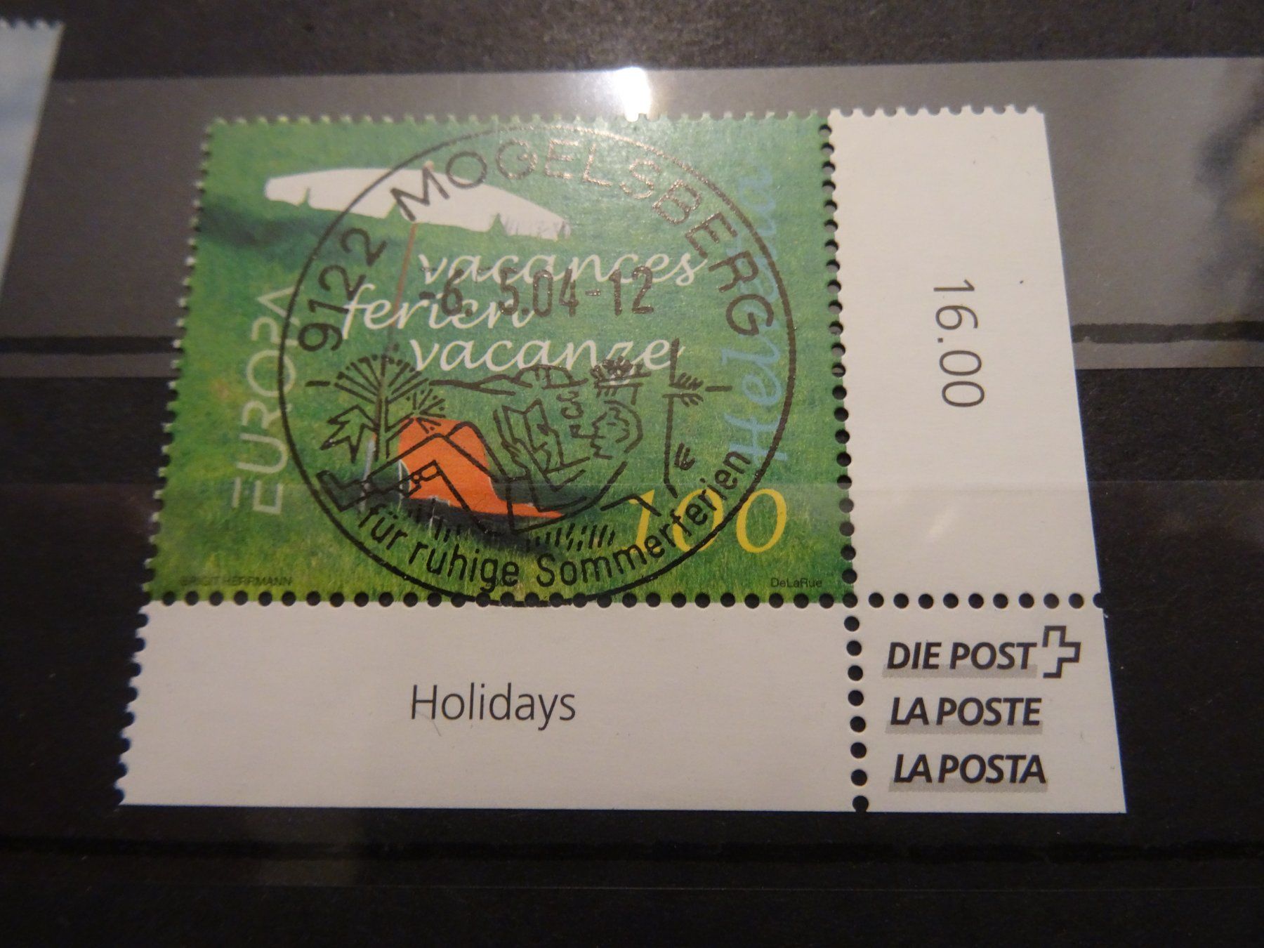 Alle Briefmarken: 2004 Europa ET-VOLL Mogelsberg – Gebraucht aus Olten von pechsisa1