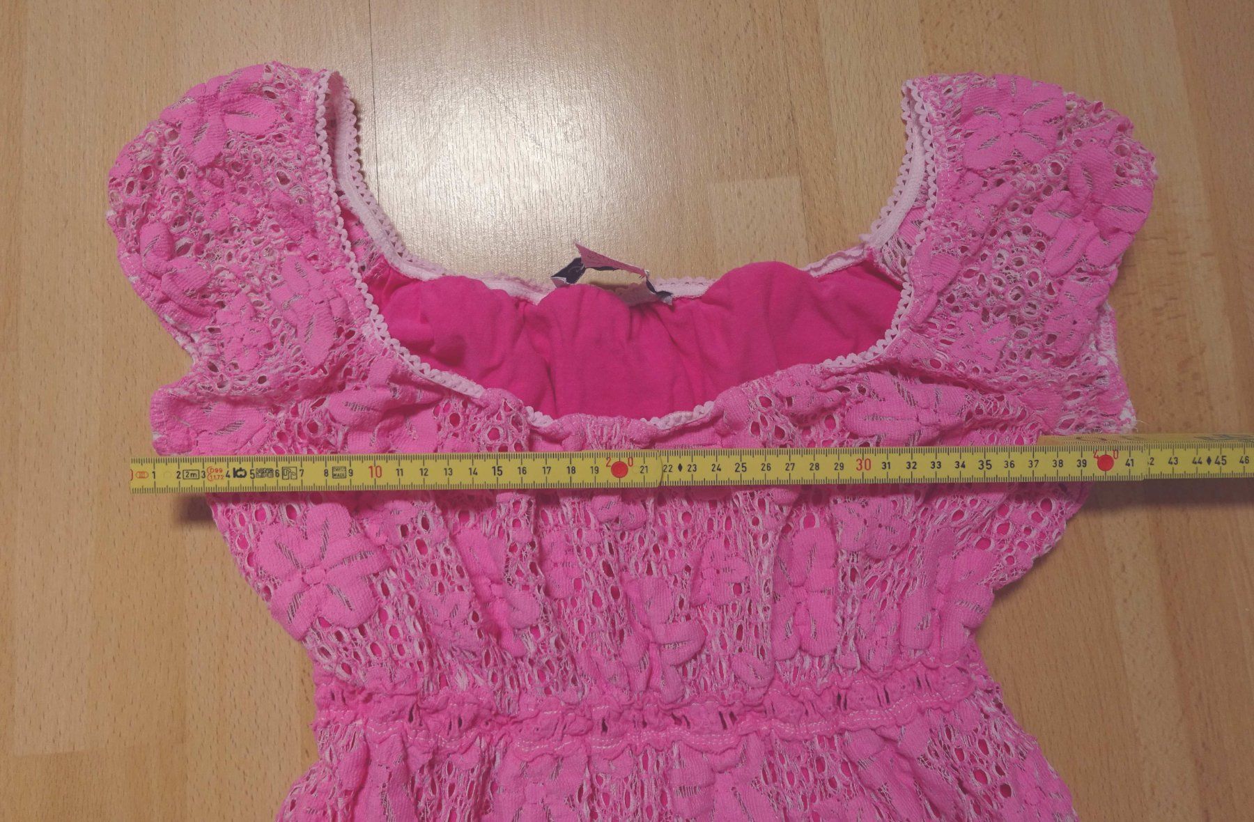 Vestiti: Jus d’Orange - Spitzenkleid - pink – Usato da Zofingen venduto da Justizia_01 3