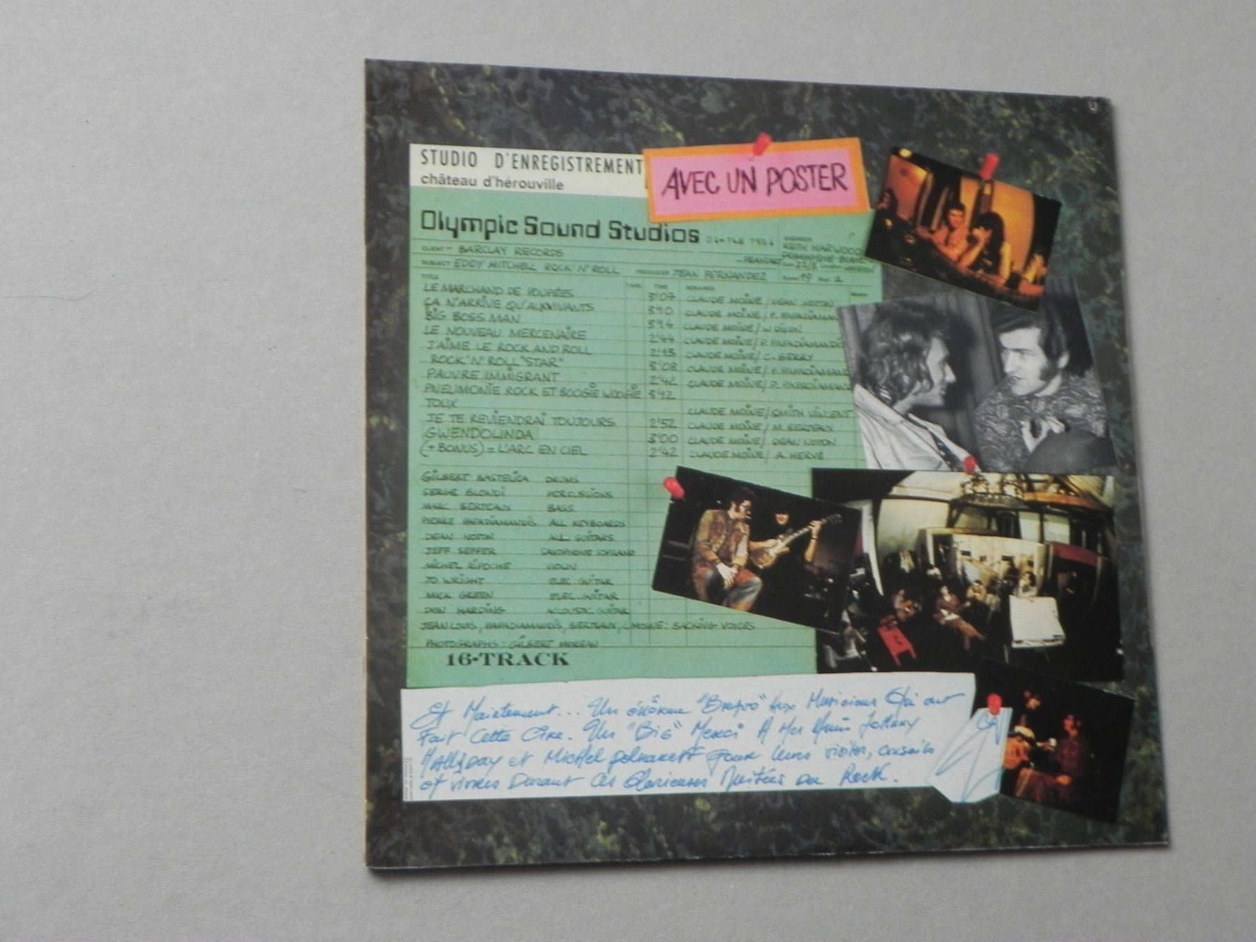 Dischi in vinile: LP Eddy Mitchell 1971 Rock n`Roll Franc – Usato da Siebnen venduto da krimsie 1