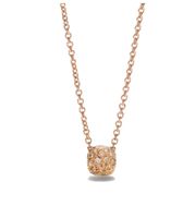 Neues Pomellato Nudo Petit Collier mit Braunen Diamanten