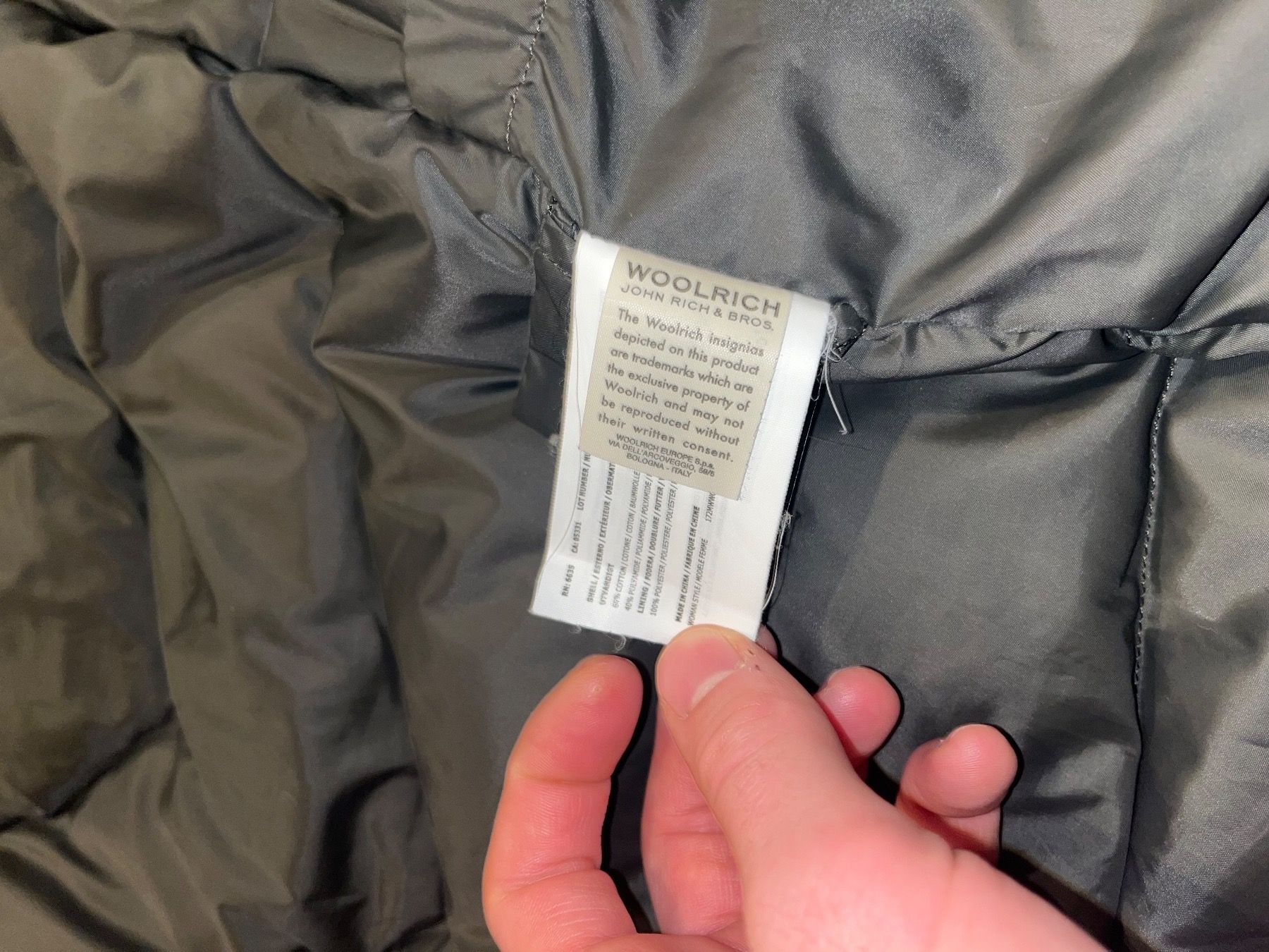 Woolrich Jacken: Originale Woolrich Parka in Rot TOP PREIS – Gebraucht aus Visperterminen von lgresell 6