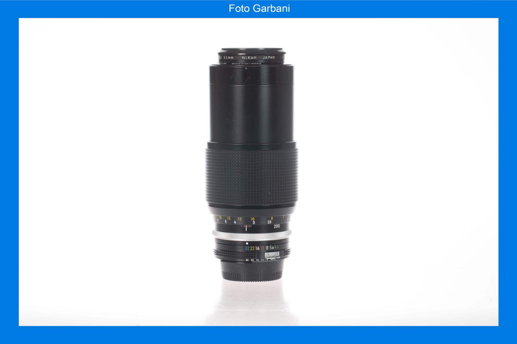 Nikon Obiettivi: Zoom-Nikkor 80-200 mm 1:4.5 – Usato da Muralto venduto da FotoGarbani