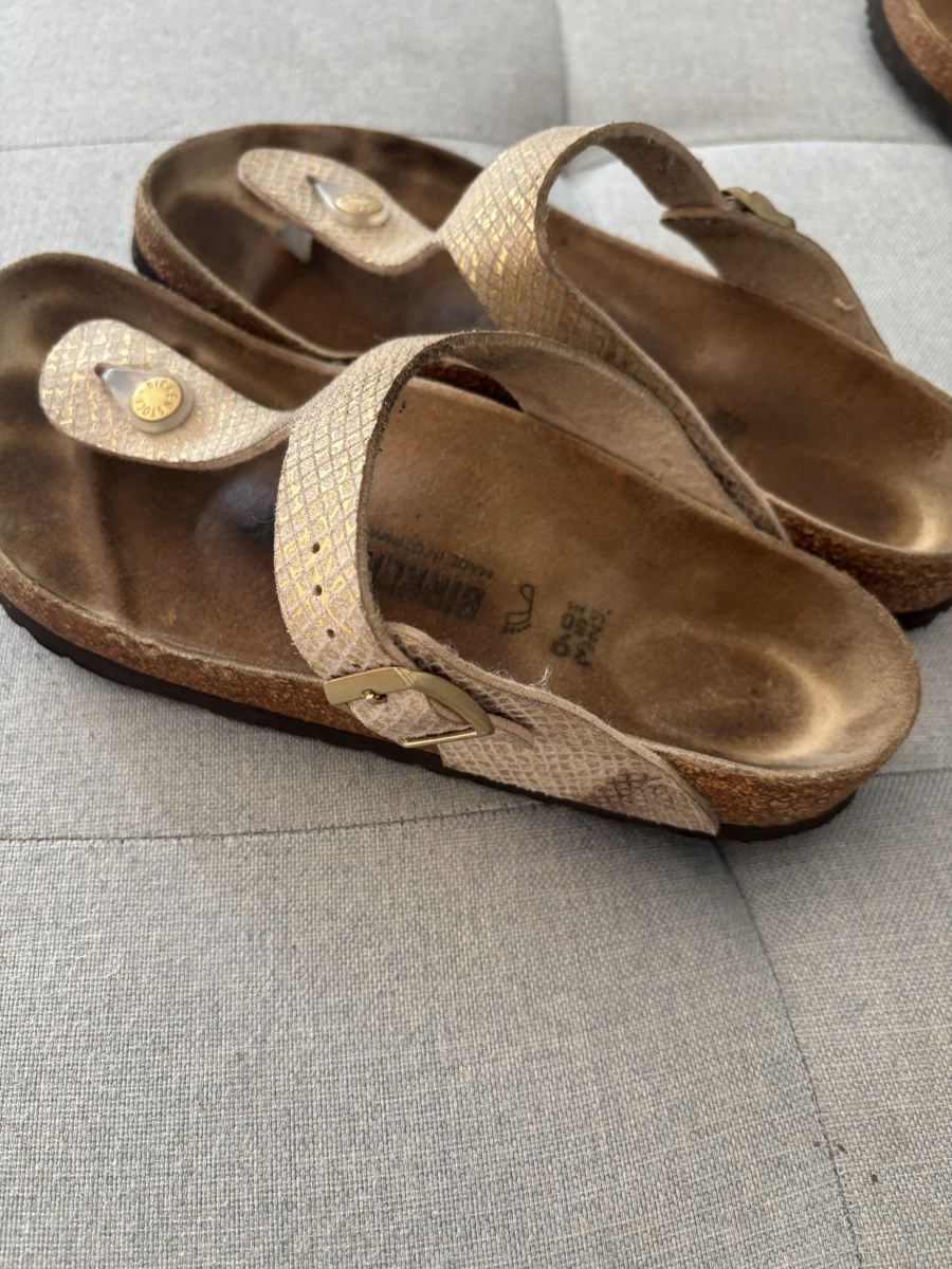 Birkenstock Damenschuhe: Birkenstock  Gr. 39, Leder  – Neu (gemäss Beschreibung) aus Brügg BE von rah_mqh8