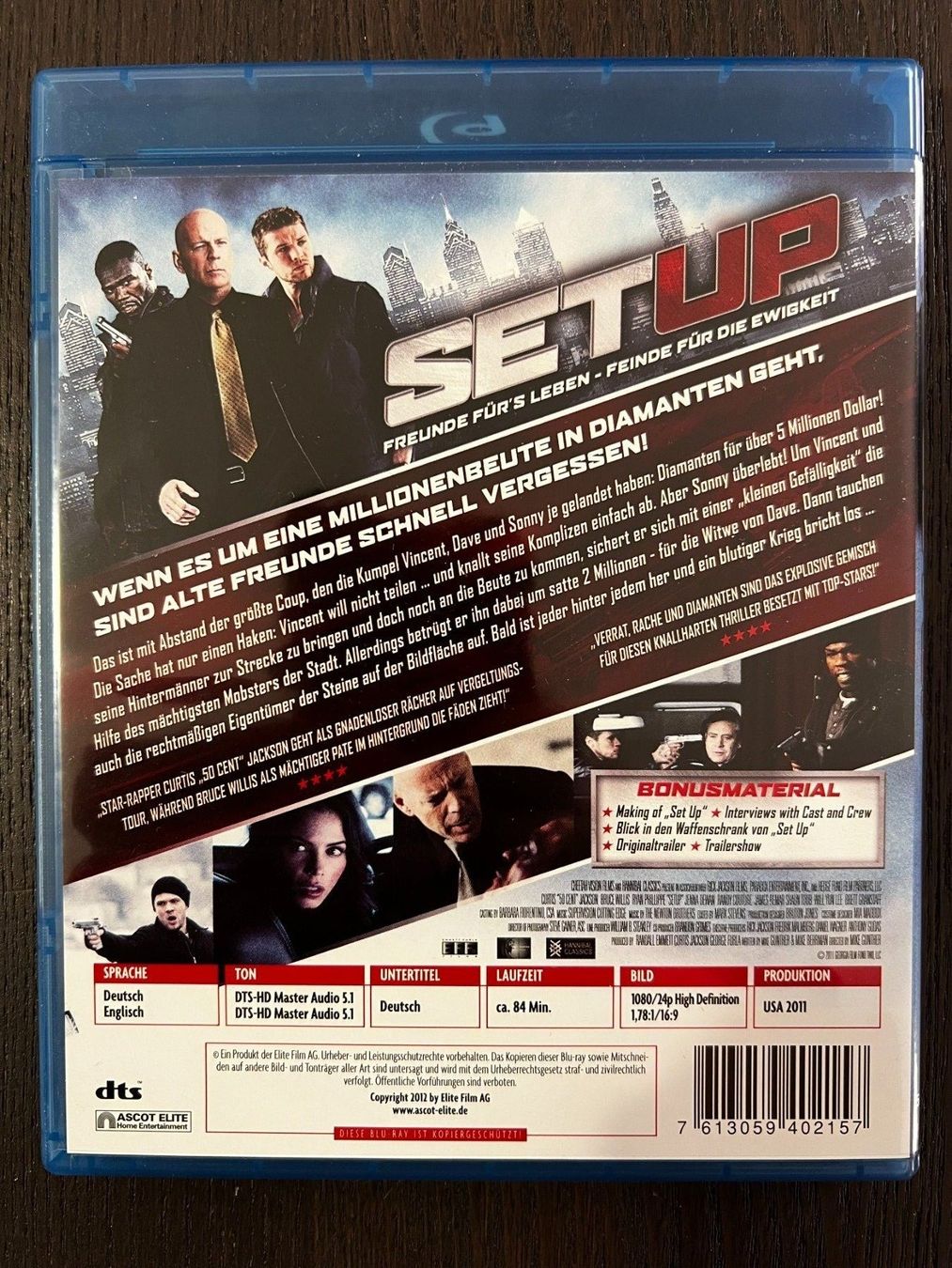 Tutti i DVDs: Setup – Usato da Zürich venduto da Blu-ray_ZH 1