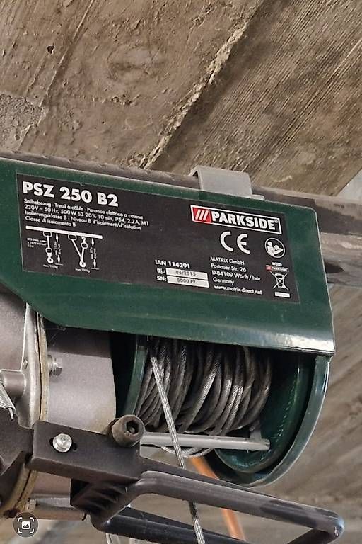 Tutte le macchine: Baricello elettrico con staffa in ferro – Usato da Ponte Capriasca venduto da elmario1970 2