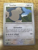 Pokémon Karte Snorlax 063/088 guter Zustand