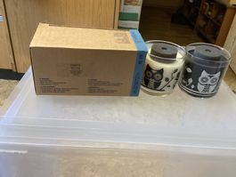 Kerzen mit Eulenmotiv, neu und originalverpackt (2 Stk)