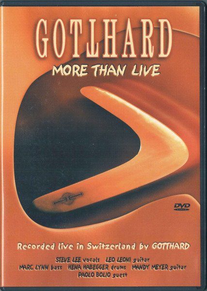 Tutti i DVDs: Gotthard: More than live DVD – Nuovo e nell'imballaggio originale da Steinhausen venduto da Vilivinili