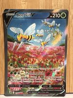 Pokémon Karte Beedrill V 167/189 guter Zustand deutsch