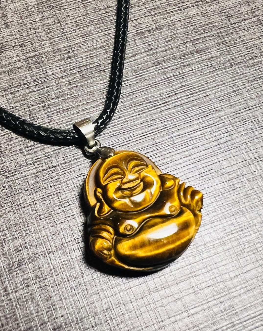 Anhänger: BUDDHA Tiger Eye EdelStein KeTTe...für Körper & Psyche... – Neu (gemäss Beschreibung) aus Zürich von stock4you 3
