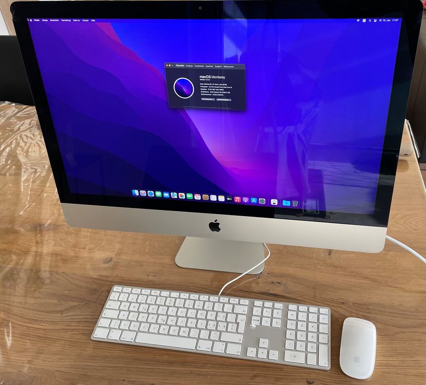 iMac 27“ i5 / 1TB / 8 GB Ram / Late 2015 Kaufen auf Ricardo