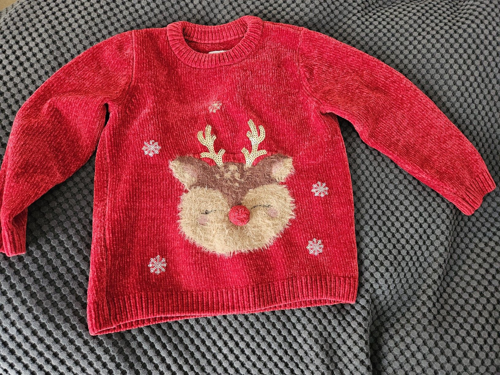 C&A Maglioni & Felpe: Mädchen-Weihnachtspullover, Grösse 122 – Usato da Arni AG venduto da Silverstar_01