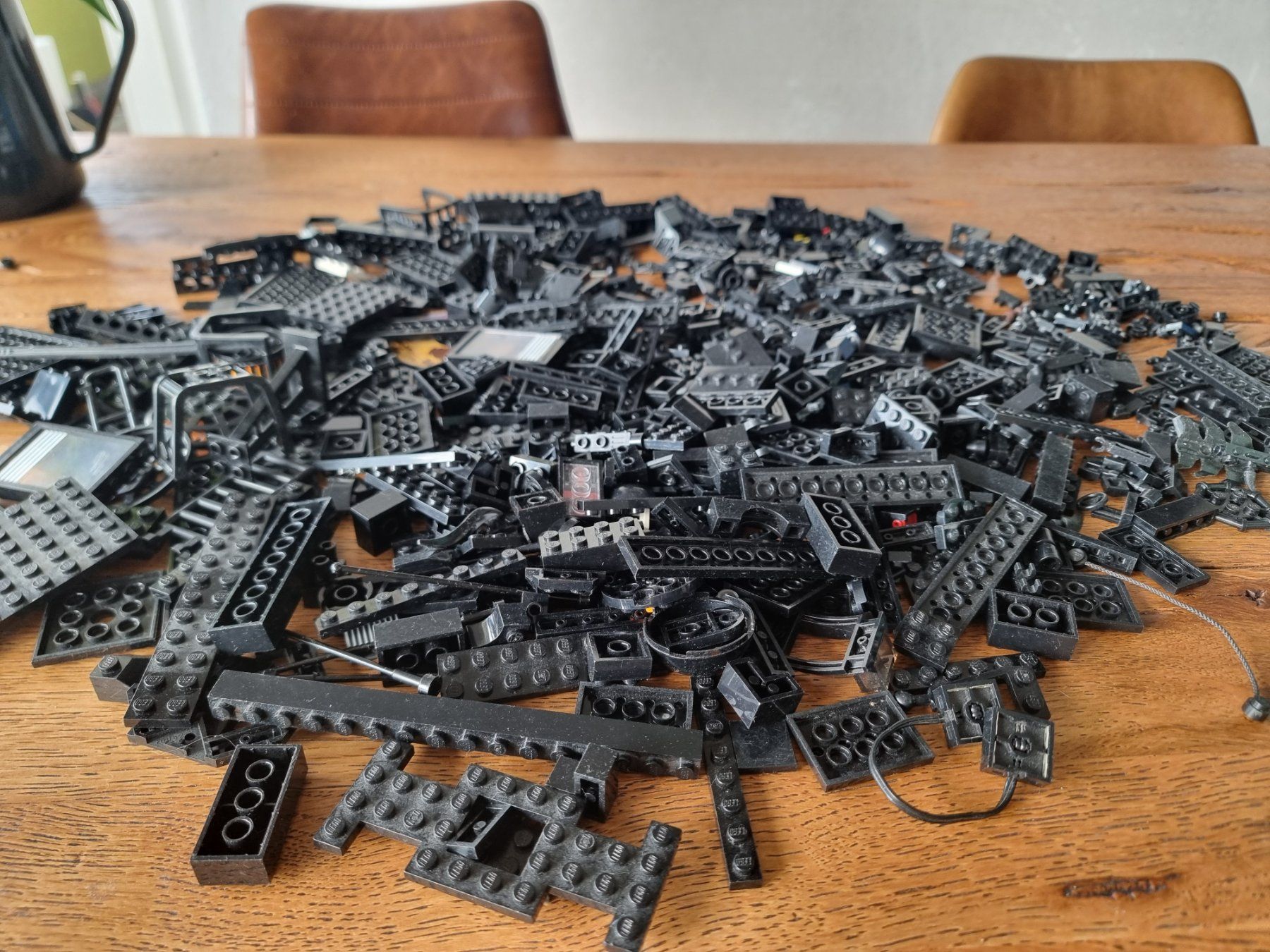 Lego Giocattoli: Schwarze Lego /  740 Gramm – Usato da Untersiggenthal venduto da fantail