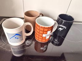 Kaffee & Espressotassen Konvolut versch. Designs & Marken