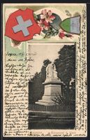 Lausanne, Monument A. Vinet mit Passepar