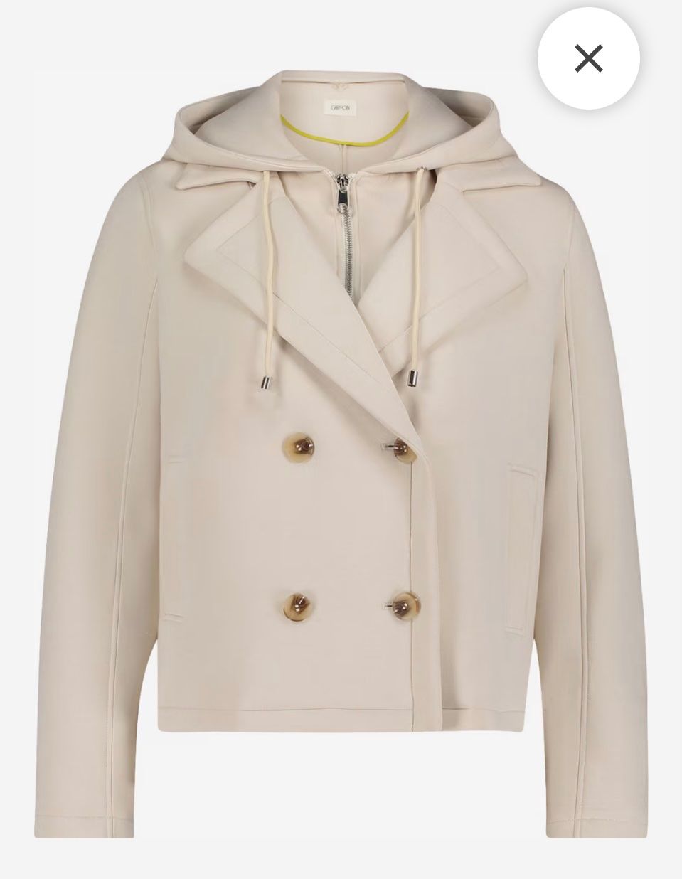 Giacche: Cartoon Jacke Creme, Gr. 34 – Nuovo (secondo la descrizione) da Uster venduto da snickers3