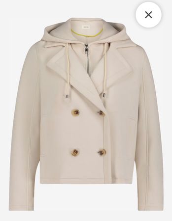 Cartoon Jacke Creme, Gr. 34