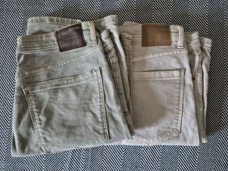 Jeans Hose Mango Man Gr. 32 Kleider Motiv kurze Hose