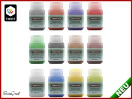 12 Acrylfarben Airbrush Set Basismischfarben Buntfarben