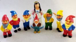 Figuren Schneewittchen, 7 Zwerge, Fischer, neu