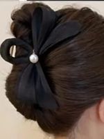 Elegante Haarklammer Schleife - Neu & Handgefertigt!