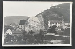 Baden, Ort mit Teufelskeller, Fotokarte ca. 1930