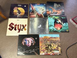 Konvolut Langspielplatten STYX