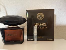 Versace Crystal Noir Parfum EDP Duftprobe 2ML