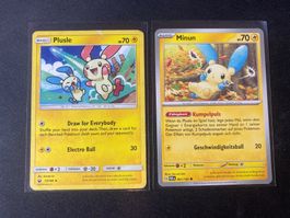 Plusle 53 (EN) & Minun 61 (DE) ab 1🔥
