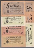 Germany noten 7 stück UNC scarce