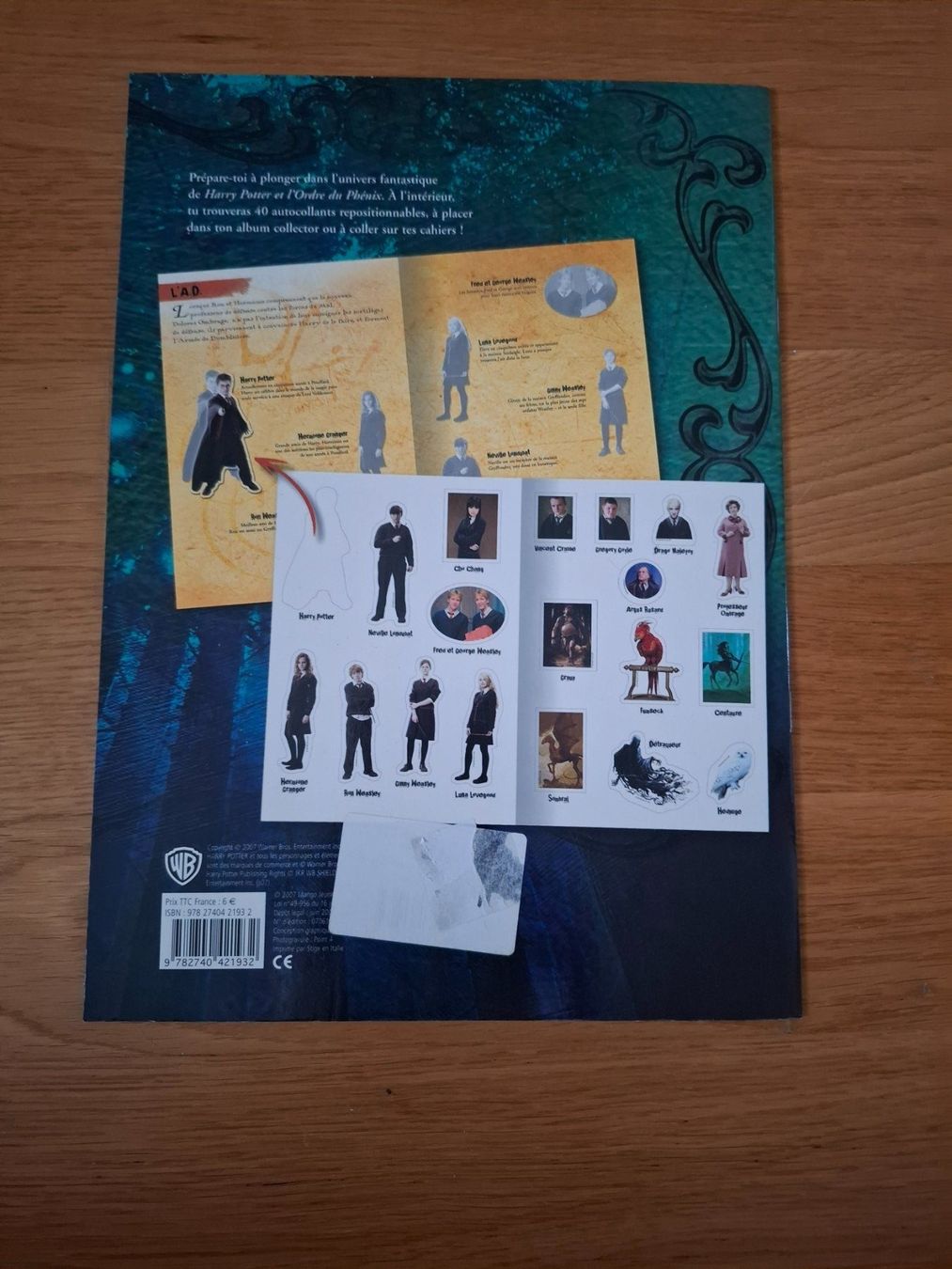 Aufkleber: Harry Potter stickers book – Neu und originalverpackt aus Nyon von darkfull1 1
