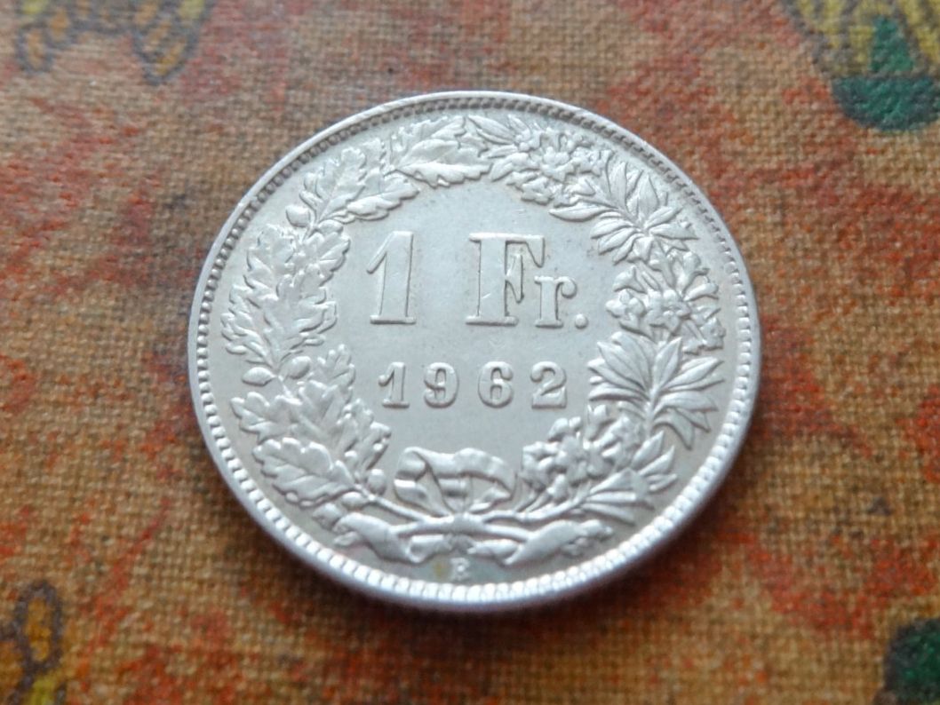 Tutti le monete: 1 Fr. 1962  (Y) – Usato da Romanel-sur-Lausanne venduto da Swift13