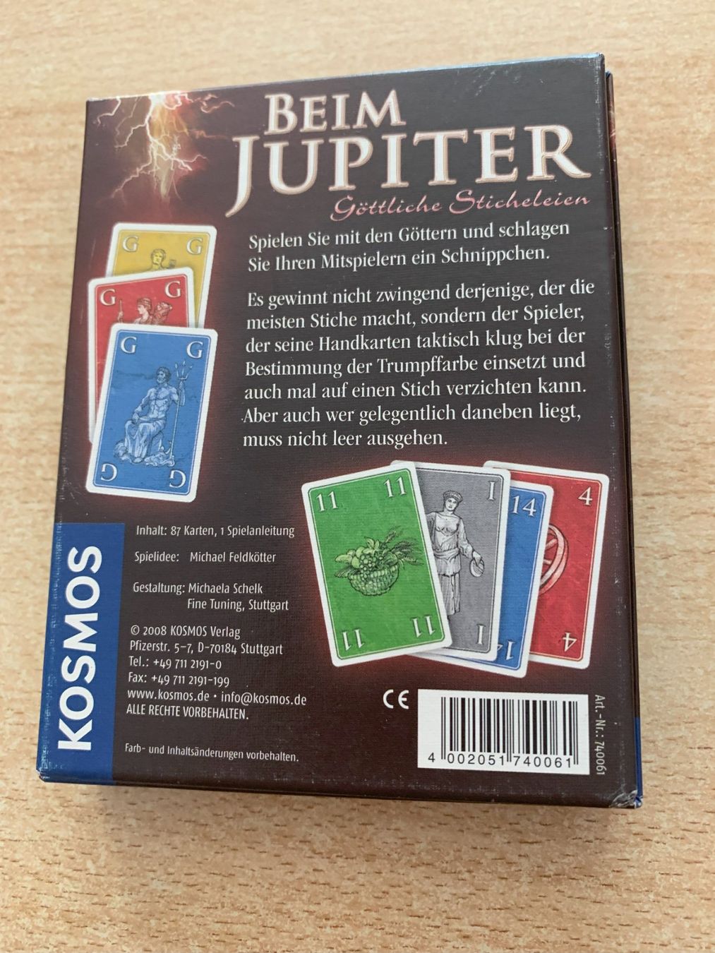 Kosmos Spiele: Beim Jupiter von Kosmos – Gebraucht aus Reinach BL von con_ync2 1