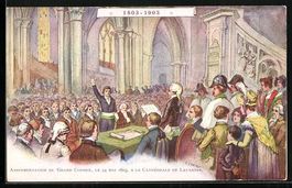 Lausanne, Assermentation du Grand Consei