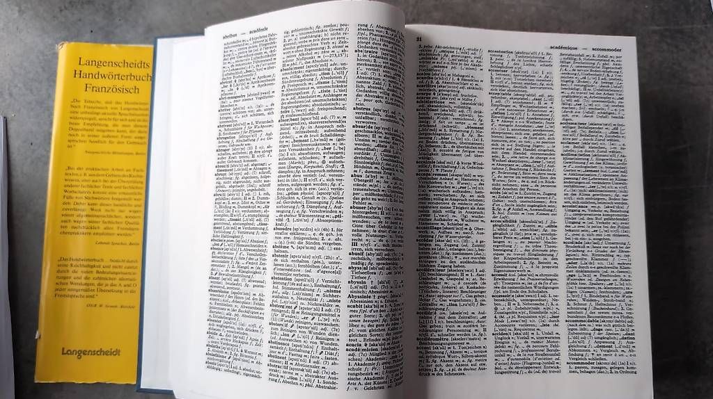 Libri: Französisch Wörterbuch – Usato da Birmenstorf AG venduto da R_C_B 2