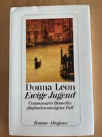 Donna Leon Ewige Jugend Roman Diogenes guter Zustand