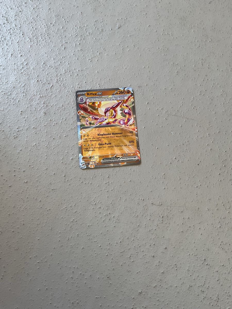 Karten: Pokemon Card Riffex EX good condition – Gebraucht aus Zürich von vva_jd65