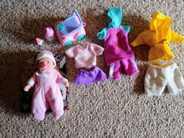 Mini Vollsilikonbaby Mädchen, 12 cm