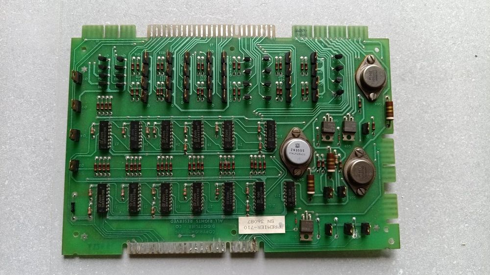 Neuf ! Carte électronique Pop Bumper Rottendog Pour Flipper Gottlieb System 80 (Livraison Gratuite)