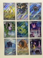 9x Pokémon Illustration Rare (IR) Karten – Englisch