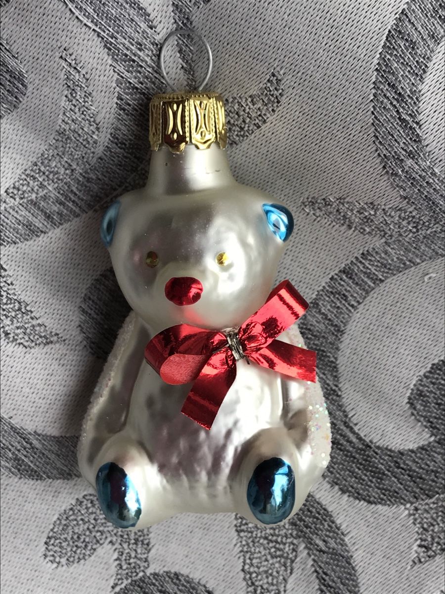 Tutte le decorazioni: Bärchen Bär Christbaumschmuck – Nuovo e nell'imballaggio originale da Alpnach Dorf venduto da marvo