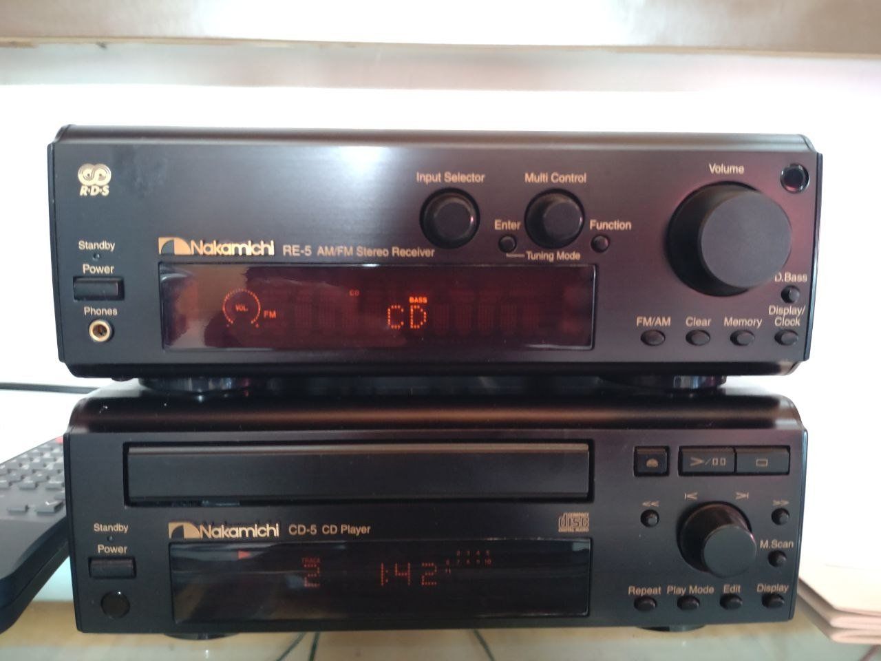 Sistemi audio & multimediali: Nakamichi CMS-5 Compact Music System Receiver CD-Player RAR – Usato da Zürich venduto da lup_rbp6 1